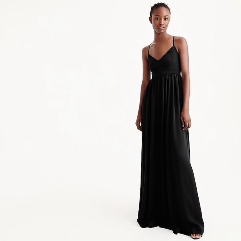 Jcrew spaghetti strap Maxi dress